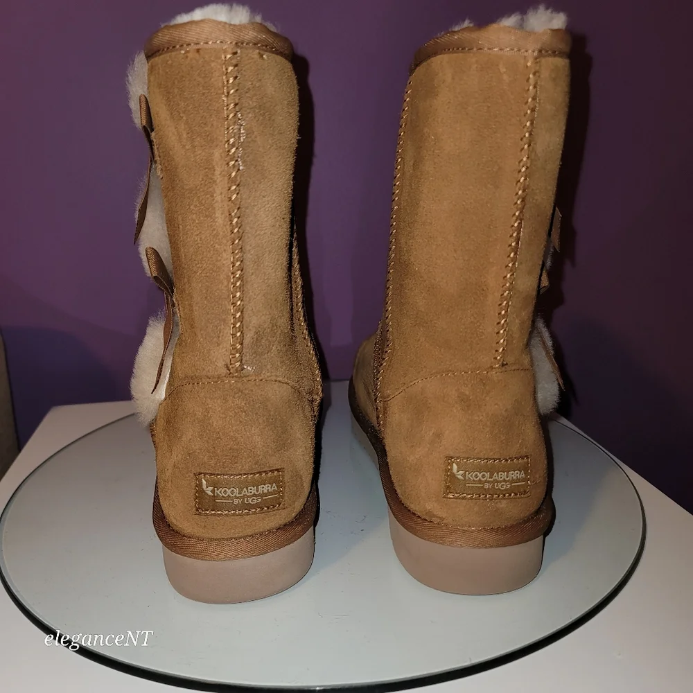 Koolaburra By UGG Tan Furrt Boots Sz: 10